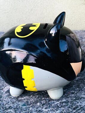 Batman DC Comics Ceramic Coin Piggy Bank Collectible Novelty FAB Starpoint
